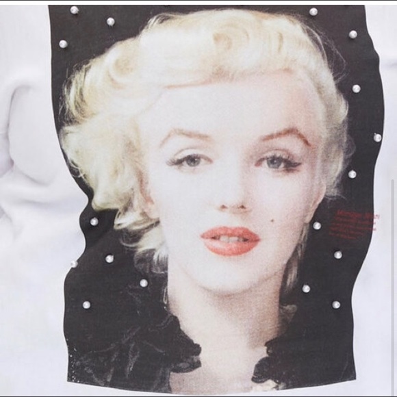 Marilyn Monroe Pearl Shirt Size 0x - Picture 2 of 5